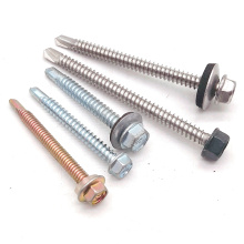 Factory Metal Galvanized stainless steel head self drilling tapping roofing drill screws For Wood 2-12 mm